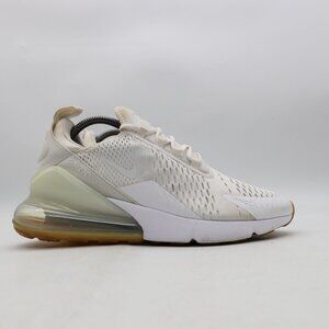 Nike Air Max 270 Men's Size 9.5 White Gum Running Athletic Sneakers DC1702-100